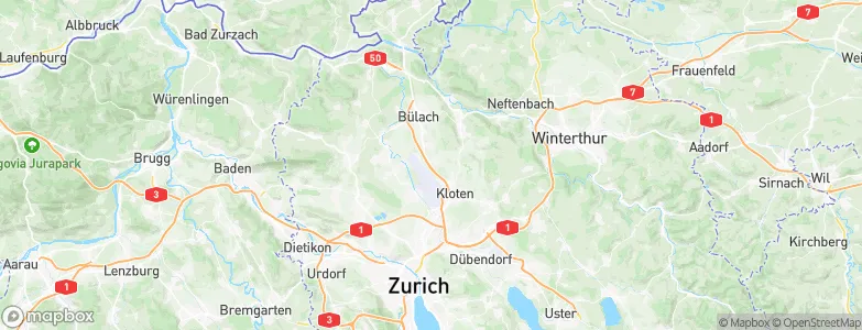 Hagenbuechen, Switzerland Map