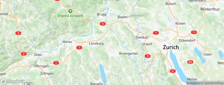 Hägglingen, Switzerland Map