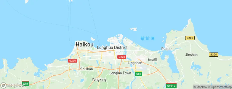Haikou, China Map