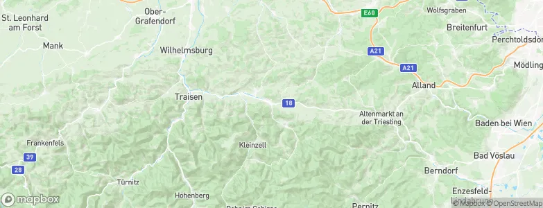 Hainfeld, Austria Map