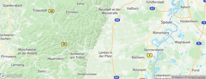Hainfeld, Germany Map