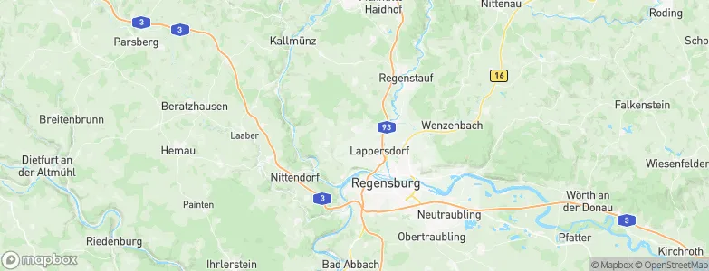 Hainsacker, Germany Map