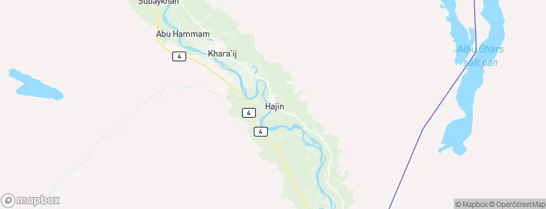 Hajīn, Syria Map