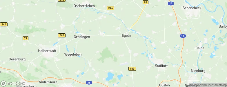 Hakeborn, Germany Map