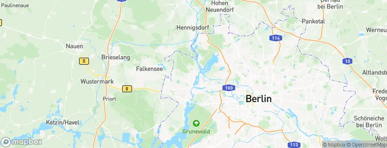 Haken felde, Germany Map