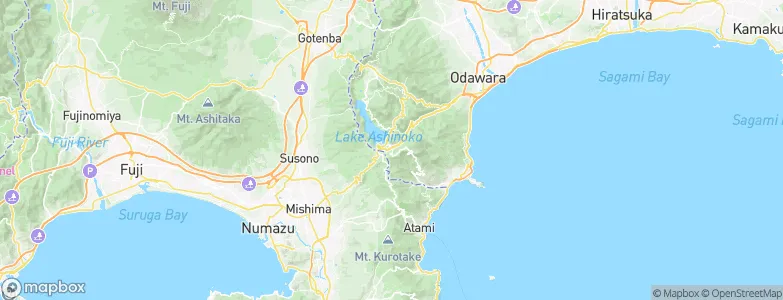 Hakone, Japan Map