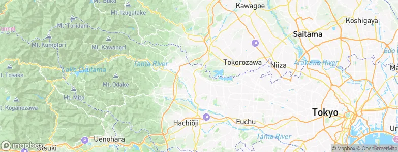Hakonegasaki, Japan Map