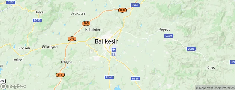 Halalca, Turkey Map