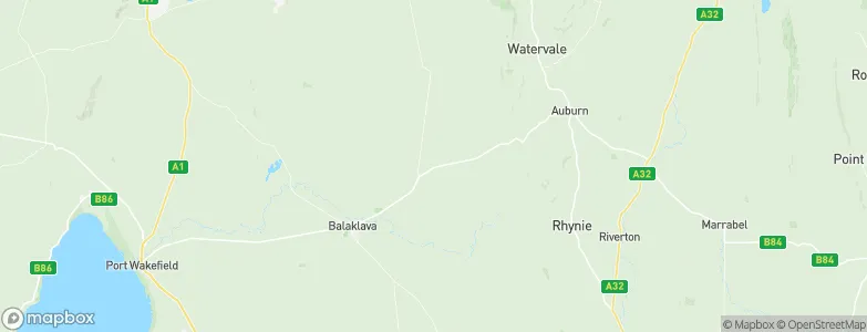 Halbury, Australia Map