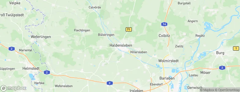 Haldensleben I, Germany Map
