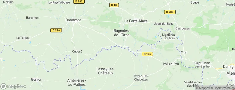 Haleine, France Map