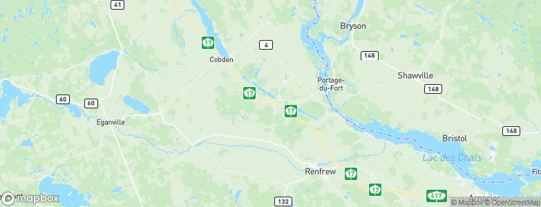 Haley Station, Canada Map
