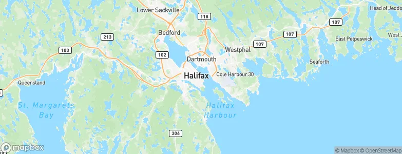 Halifax, Canada Map