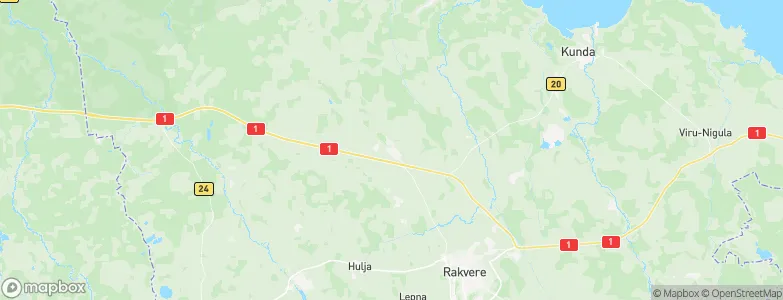 Haljala, Estonia Map