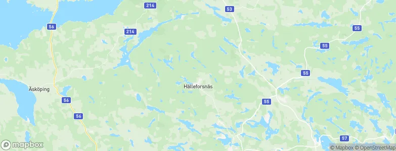 Hälleforsnäs, Sweden Map