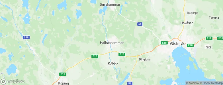 Hallstahammar, Sweden Map