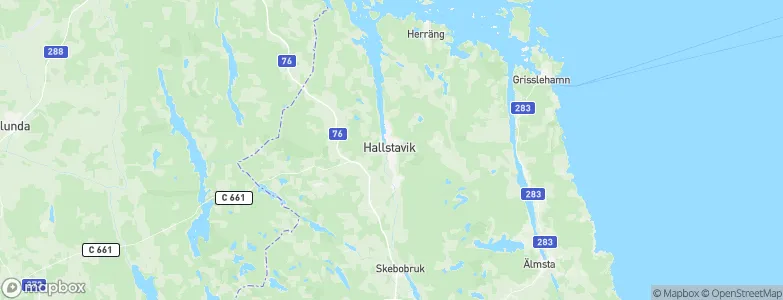 Hallstavik, Sweden Map
