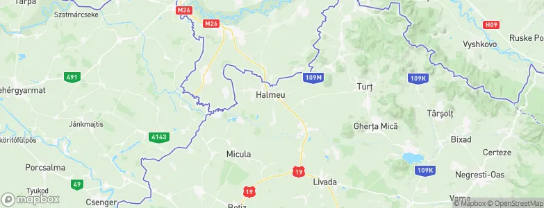 Halmeu, Romania Map