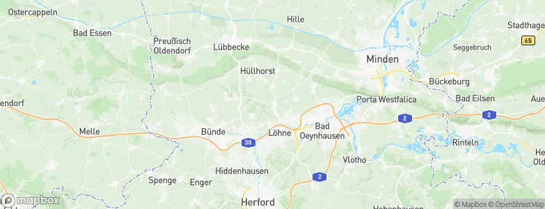 Halstern, Germany Map