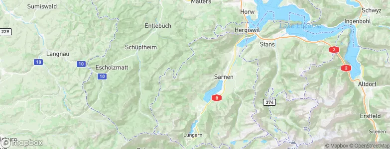 Halten, Switzerland Map