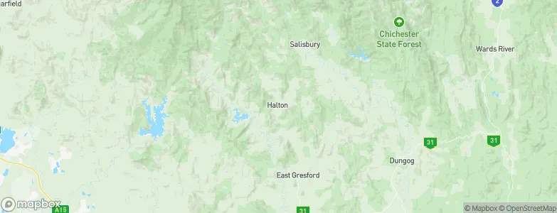 Halton, Australia Map