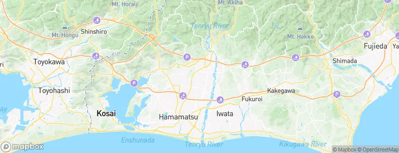 Hamakita, Japan Map