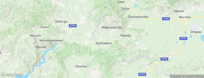Hamamözü, Turkey Map