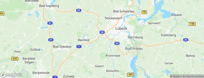 Hamberge, Germany Map