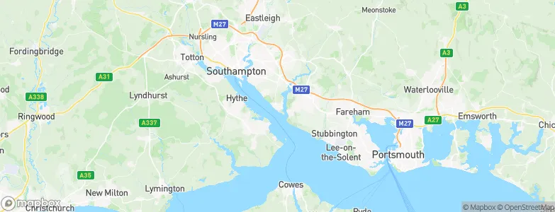 Hamble, United Kingdom Map