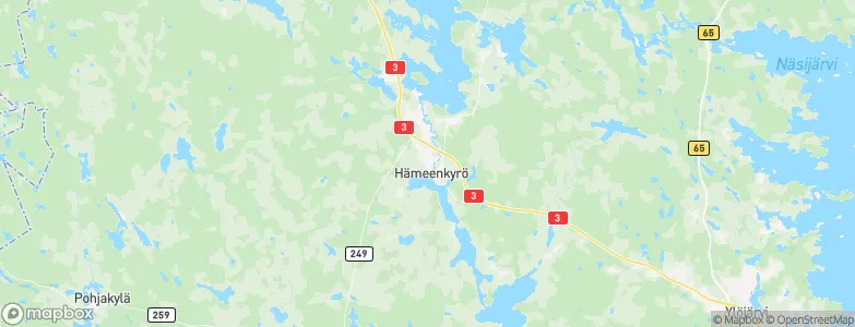 Hämeenkyrö, Finland Map