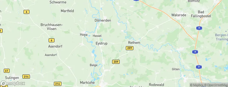 Hämelhausen, Germany Map