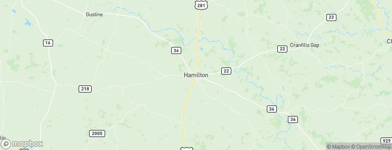 Hamilton, United States Map