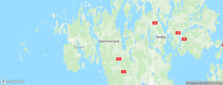 Hammarland, Åland Map