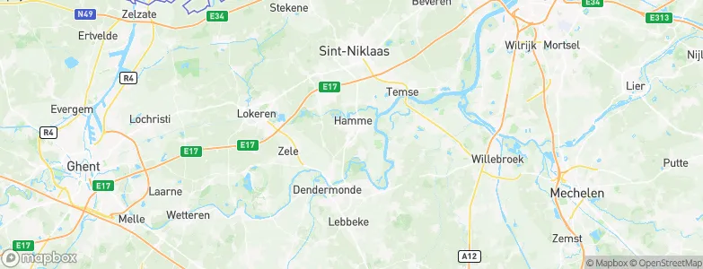 Hamme, Belgium Map