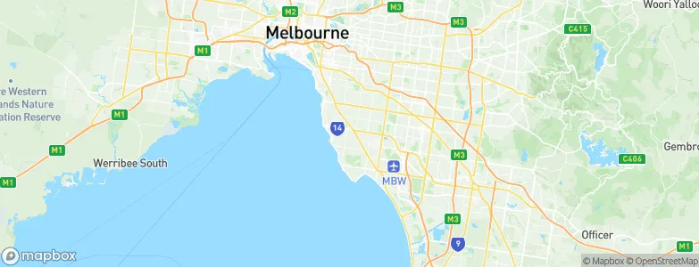Hampton East, Australia Map