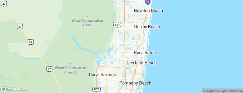 Hamptons at Boca Raton, United States Map