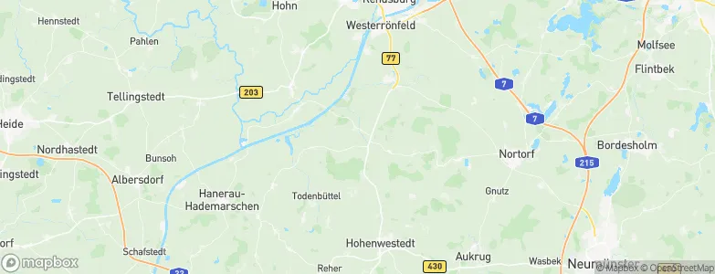Hamweddel, Germany Map