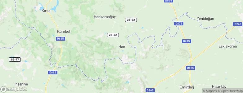 Han, Turkey Map