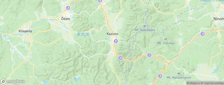Hanawa, Japan Map