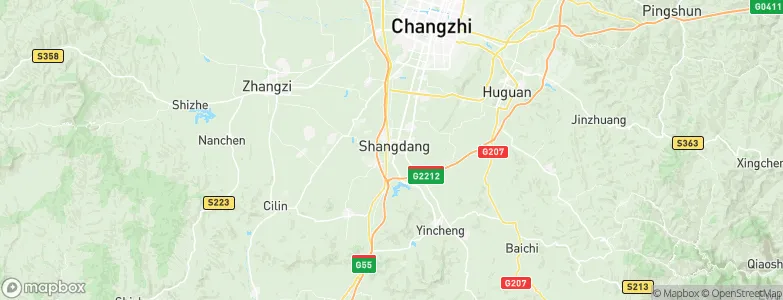 Handian, China Map