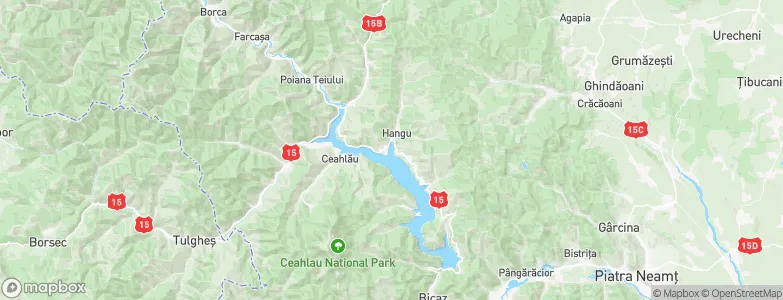 Hangu, Romania Map
