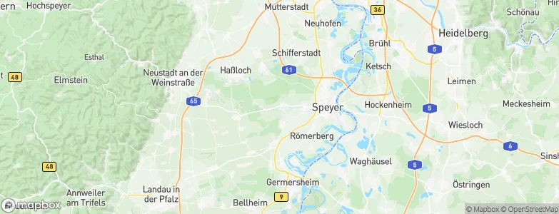 Hanhofen, Germany Map