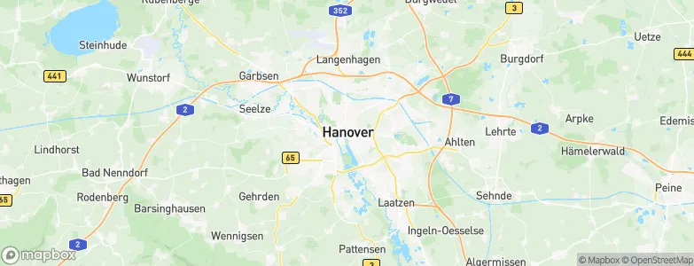 Hanover, Germany Map