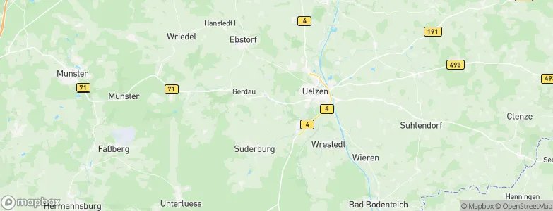 Hansen, Germany Map