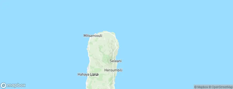 Hantsindzi, Comoros Map