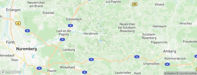Happurg, Germany Map