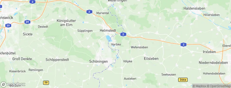 Harbke, Germany Map