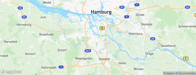 Harburg, Germany Map