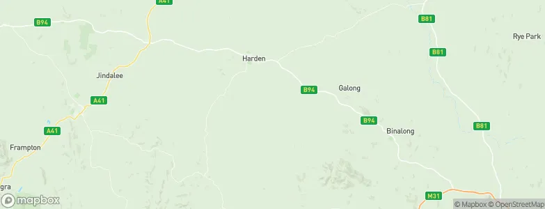 Harden, Australia Map