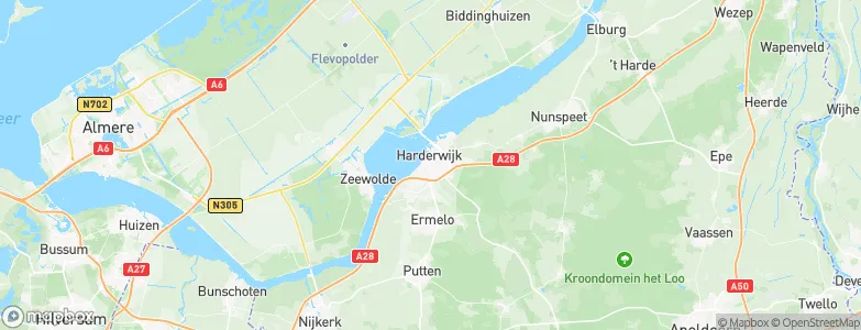 Harderwijk, Netherlands Map
